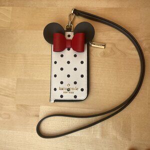 Kate Spade x Disney Minnie Mouse Lanyard / Cardholder